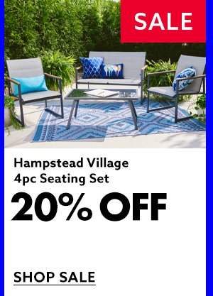 Hampstead Village 4pc Seating Set