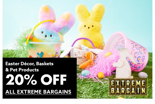 Easter Decor, Baskets & Pet Products