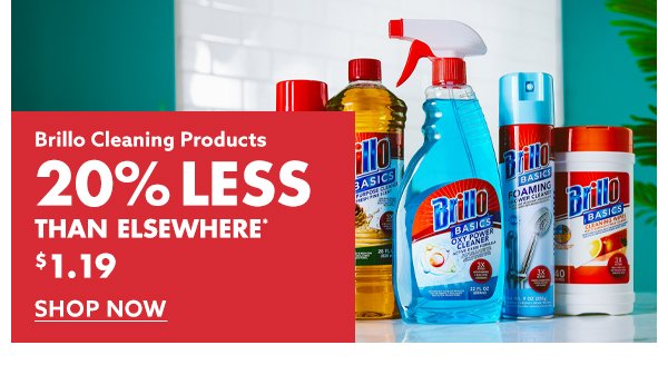 Brillo Cleaning Products