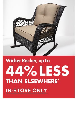 Wicker Rocker