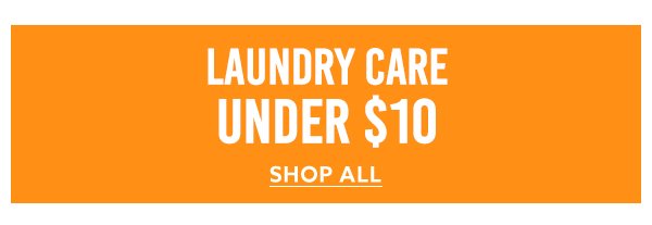 laundry Care Under \\$10