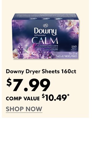 Downy Dryer Sheets 160ct