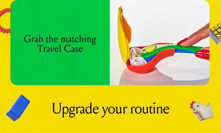 Grab the matching travel case!