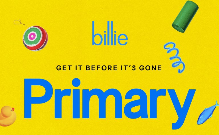 Get it before it's gone! Primary