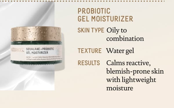 Probiotic Gel Moisturizer