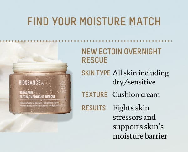 Find Your Moisture Match