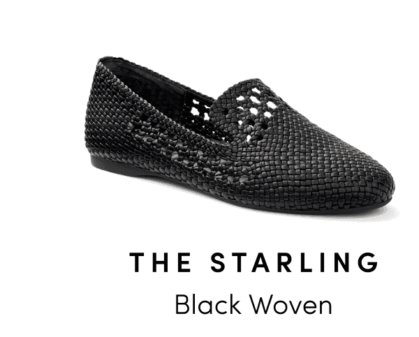 Starling in Black Woven