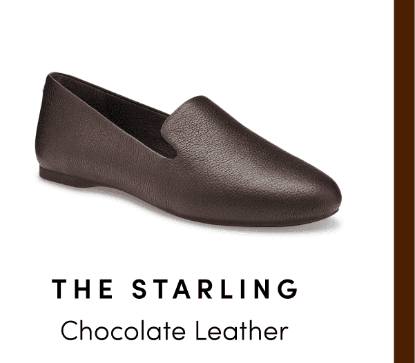 Starling in Chocolate Leather