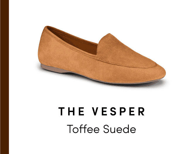 Vesper in Toffee Suede