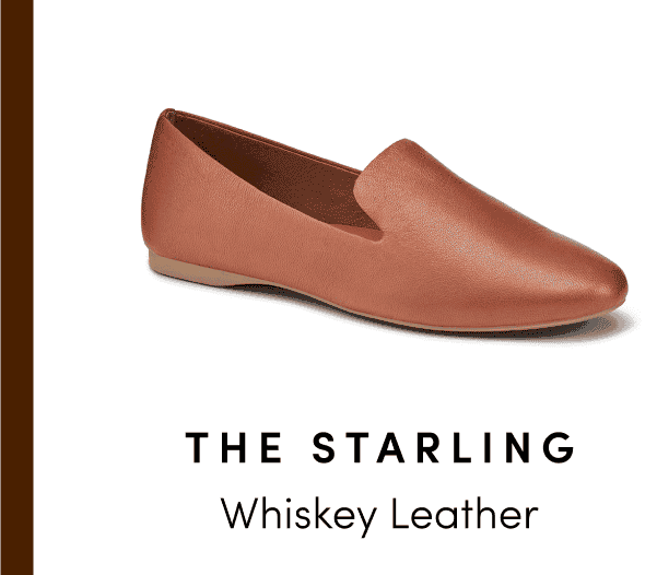 Starling in Whiskey Leather