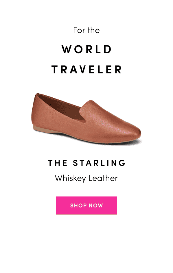 Starling in Whiskey Leather: for the world traveler