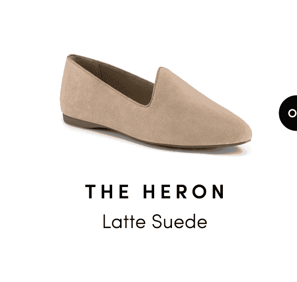 The Heron Latte Suede