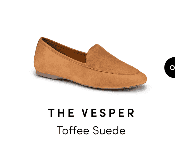 The Vesper Toffee Suede