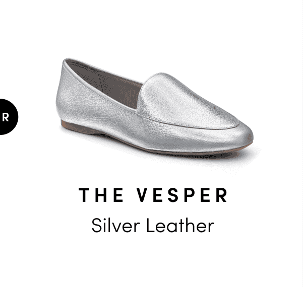 The Vesper Silver Leather