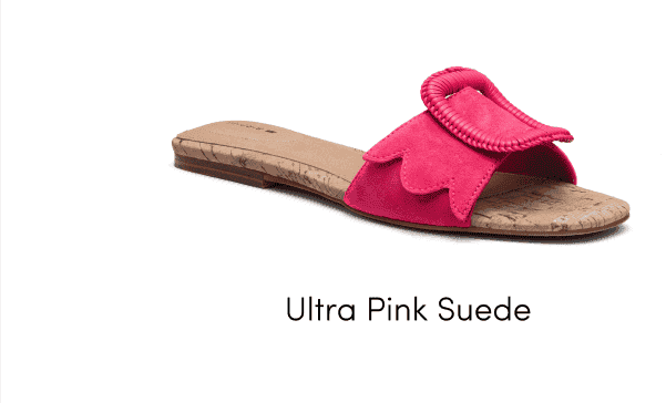 Kiwi in Ultra Pink Suede