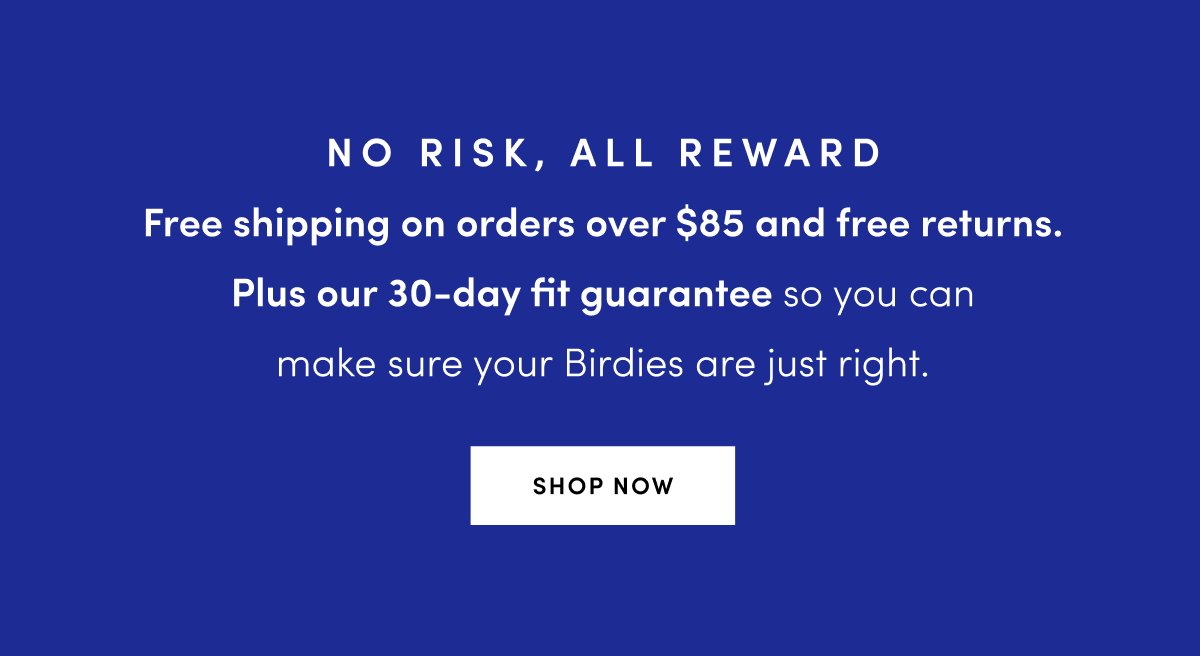 Free shipping over \\$85 and free returns
