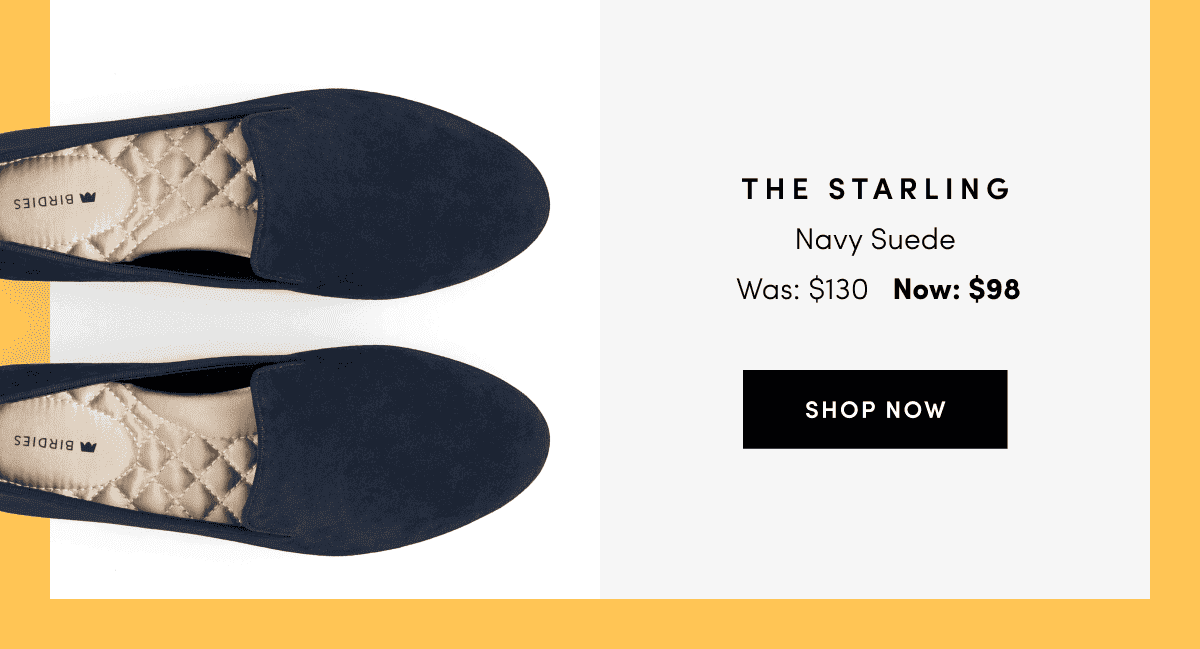 Starling Navy Suede