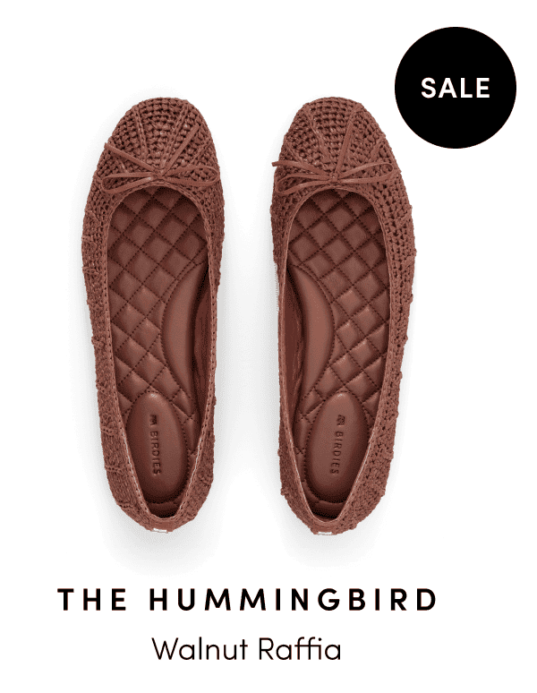 Hummingbird Walnut Raffia