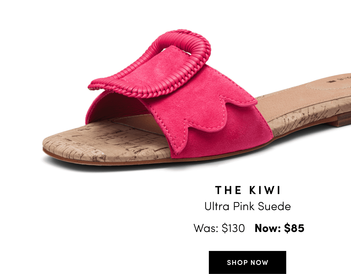 Kiwi Ultra Pink Suede