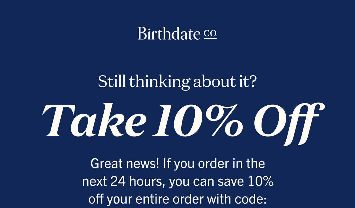 take 10% off