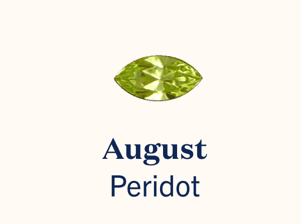 August - Peridot