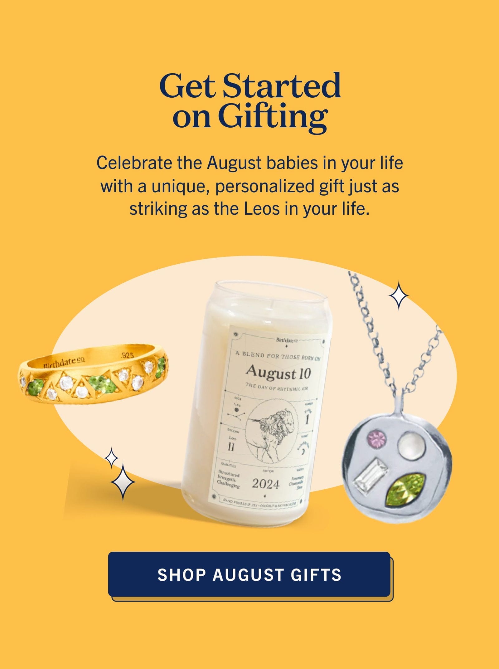 Get Started on Gifting shop august gifts