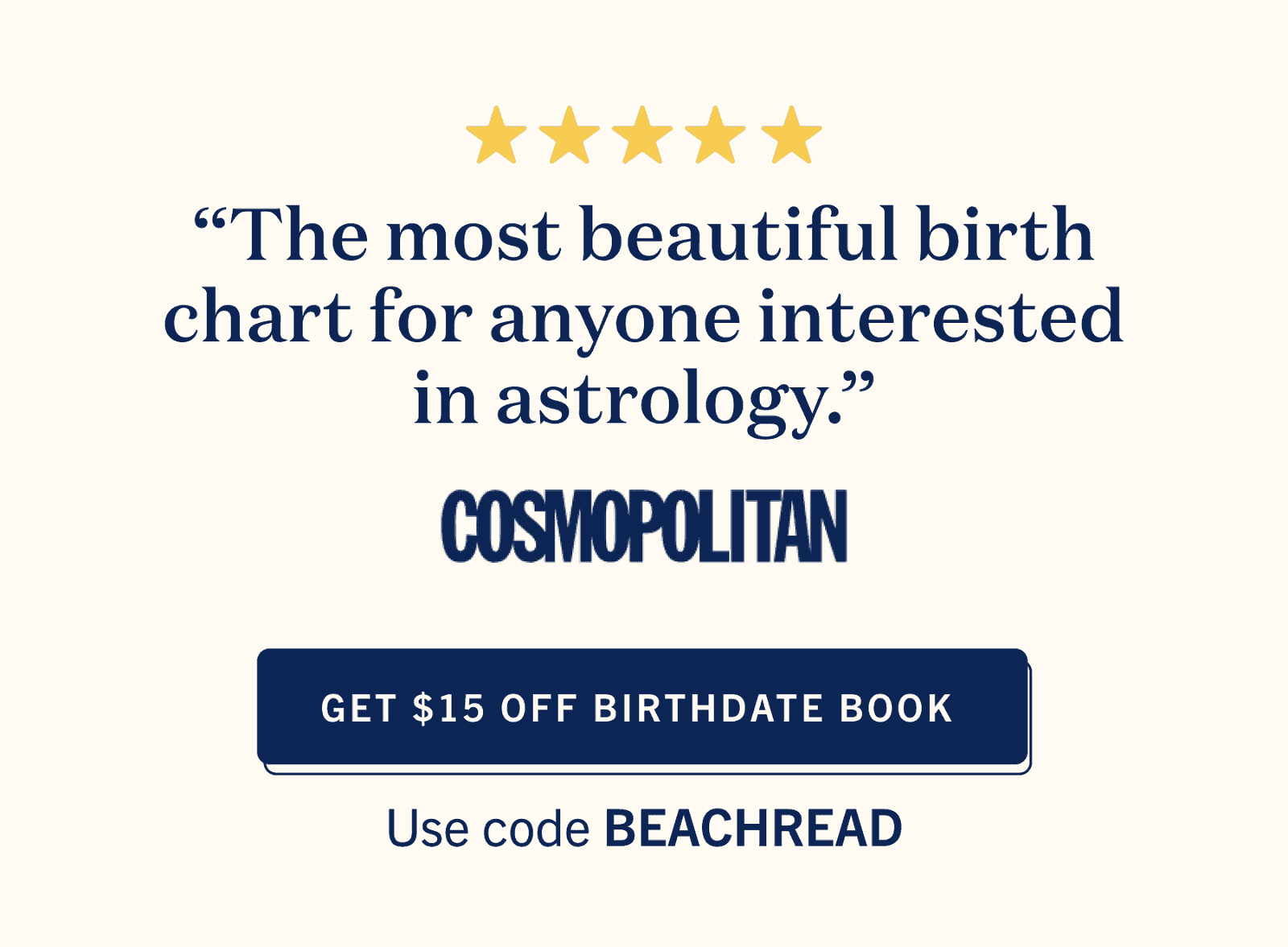 Get \\$15 off Birthdate Book with code BEACHREAD