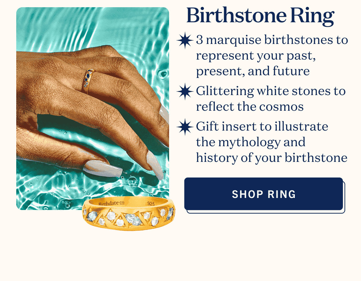 Birthstone Ring