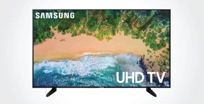 Save up to \\$180 off Select Samsung NU6950 4K TV's\xa0