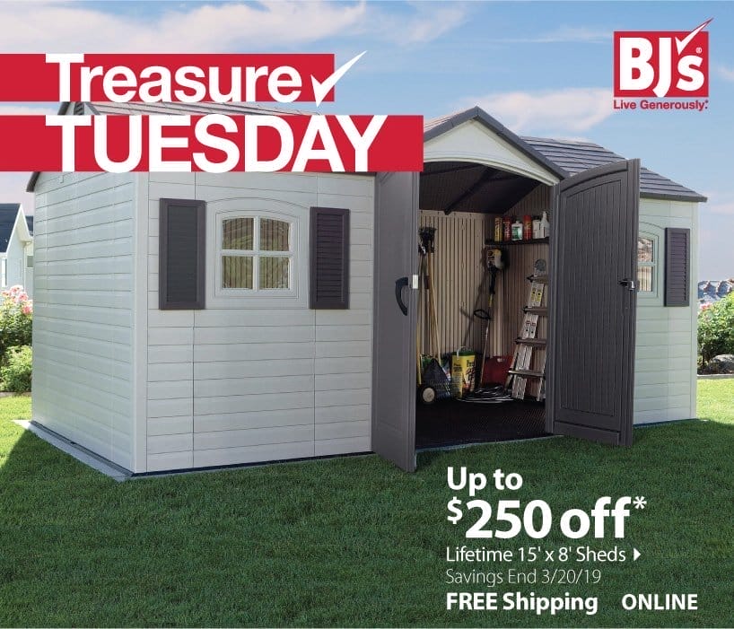 Lifetime 15' x 8' Sheds