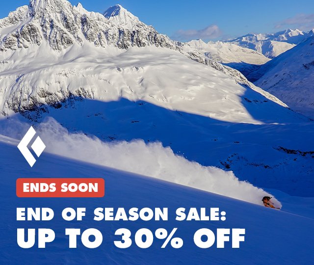 Ends Soon - End of Season Sale: Up to 30% off