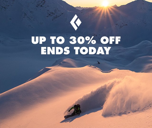 Up to 30% off today