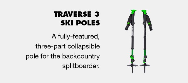 Traverse 3 Ski Poles