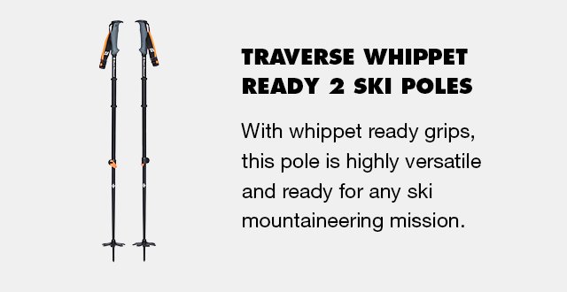 Traverse Whippet Ready 2 Ski Poles
