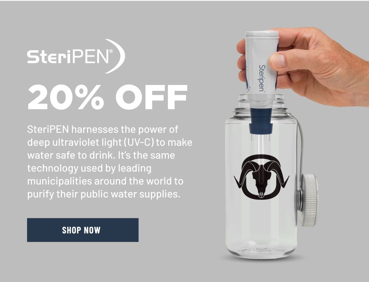 20% OFF STERIPEN