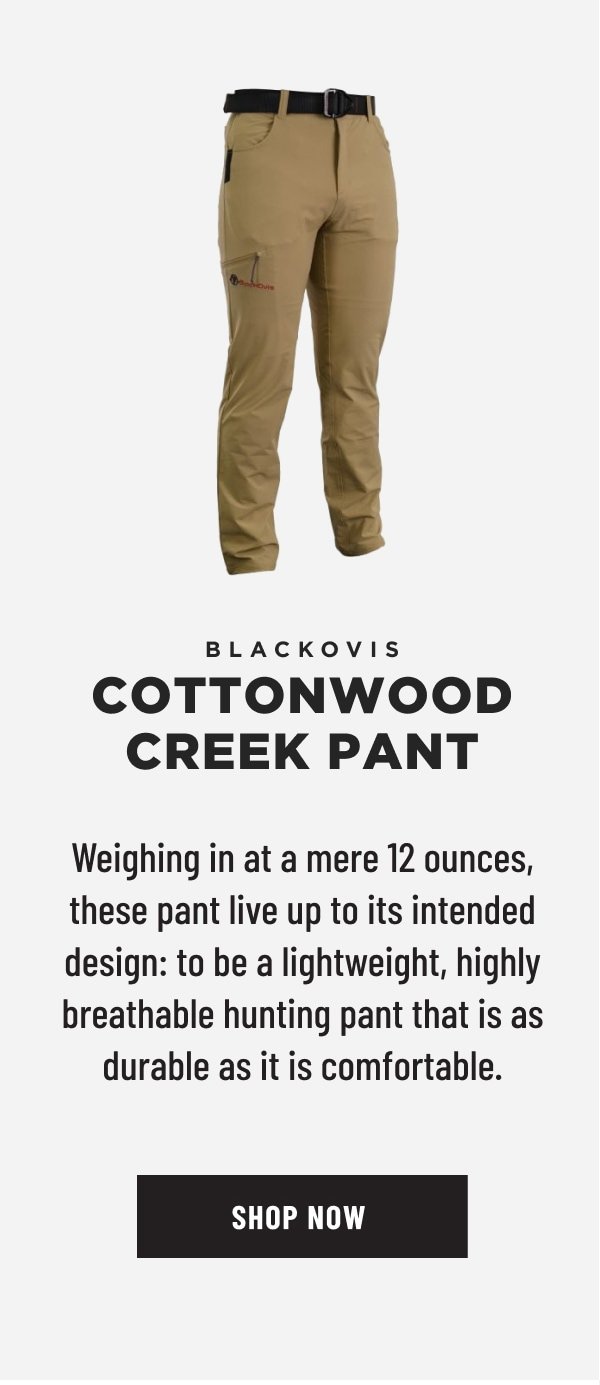 BLACKOVIS COTTONWOOD CREEK PANT