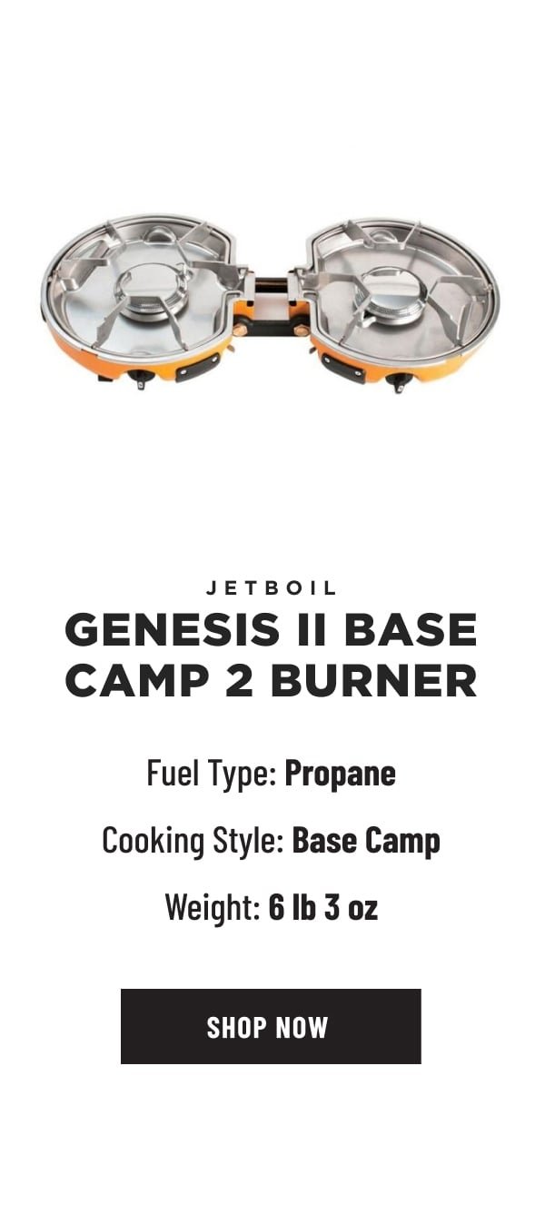 JETBOIL GENESIS II BASE CAMP 2 BURNER