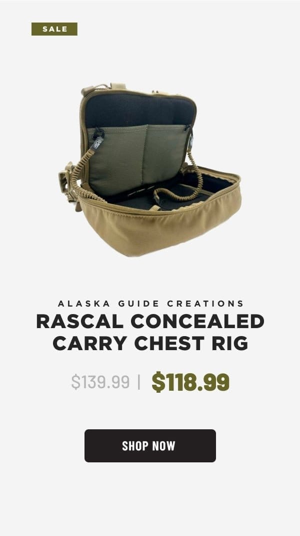 AGC RASCAL CONCEALED CARRY CHEST RIG