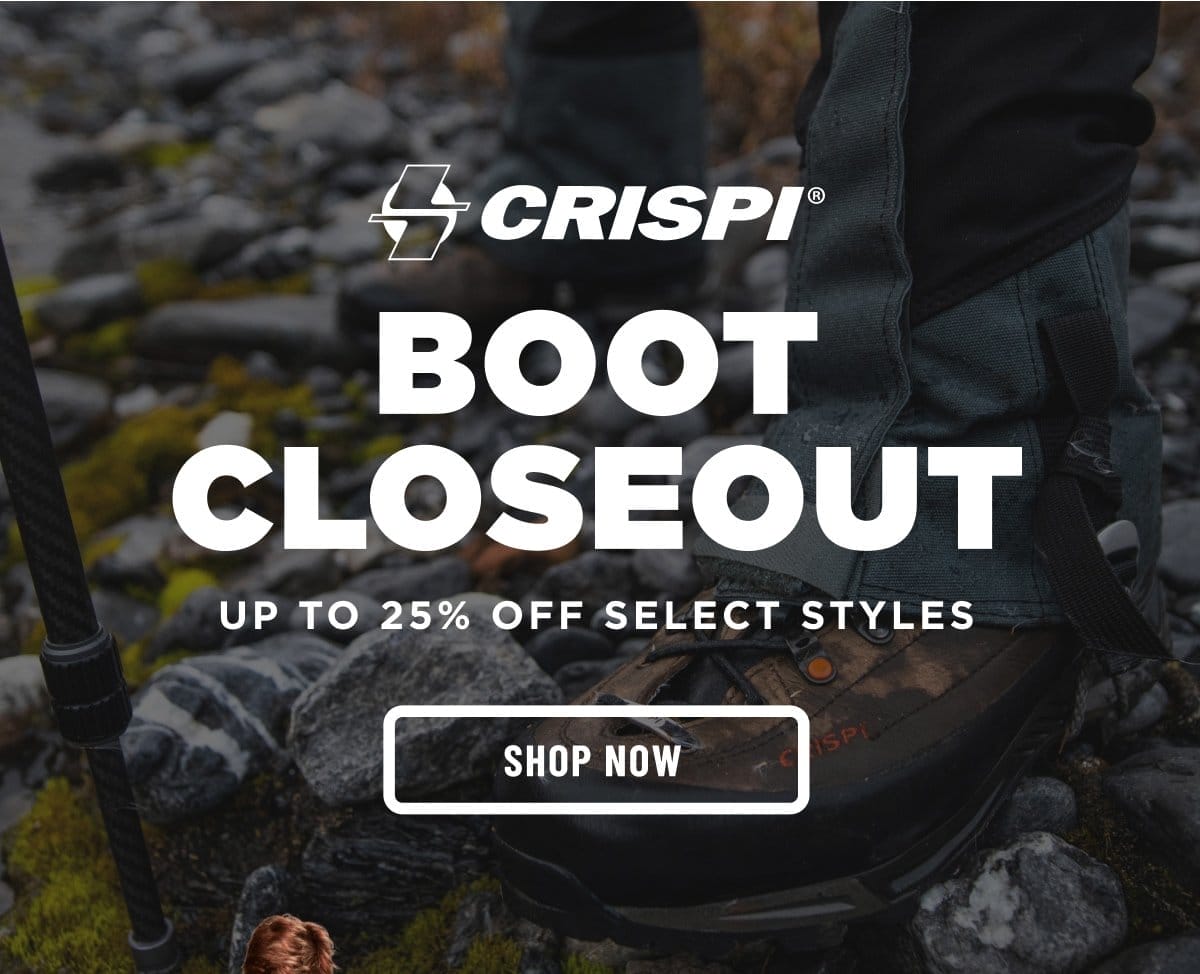 CRIPSI BOOT CLOSEOUT