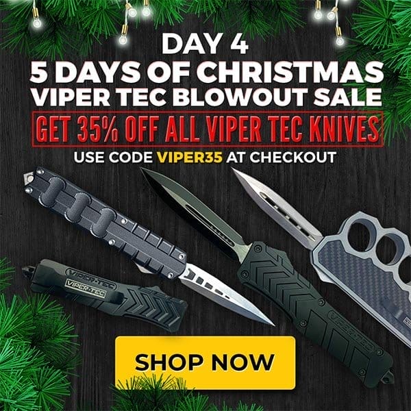 35% off viper tec knives