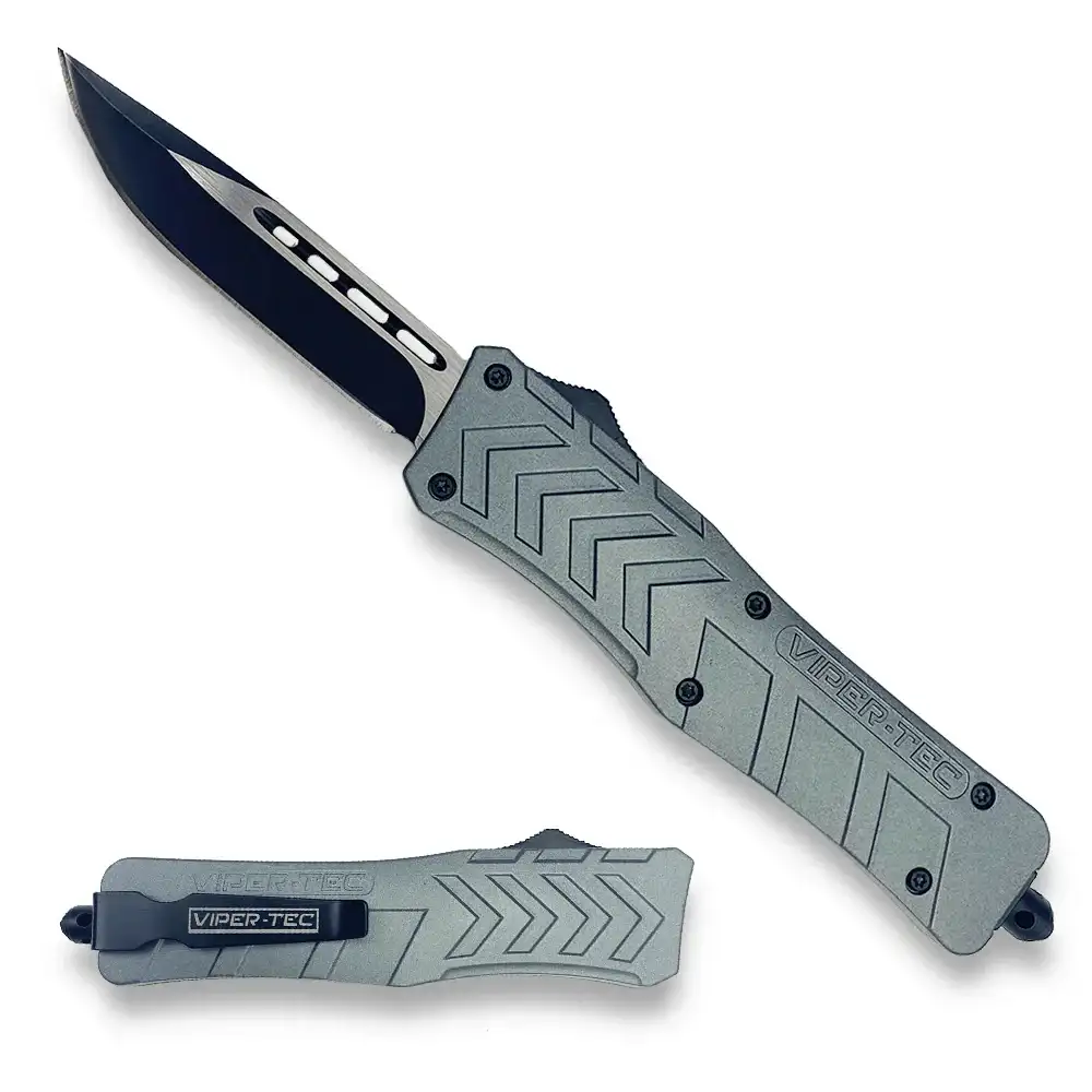 Image of Grey Large VF-1 OTF Knife