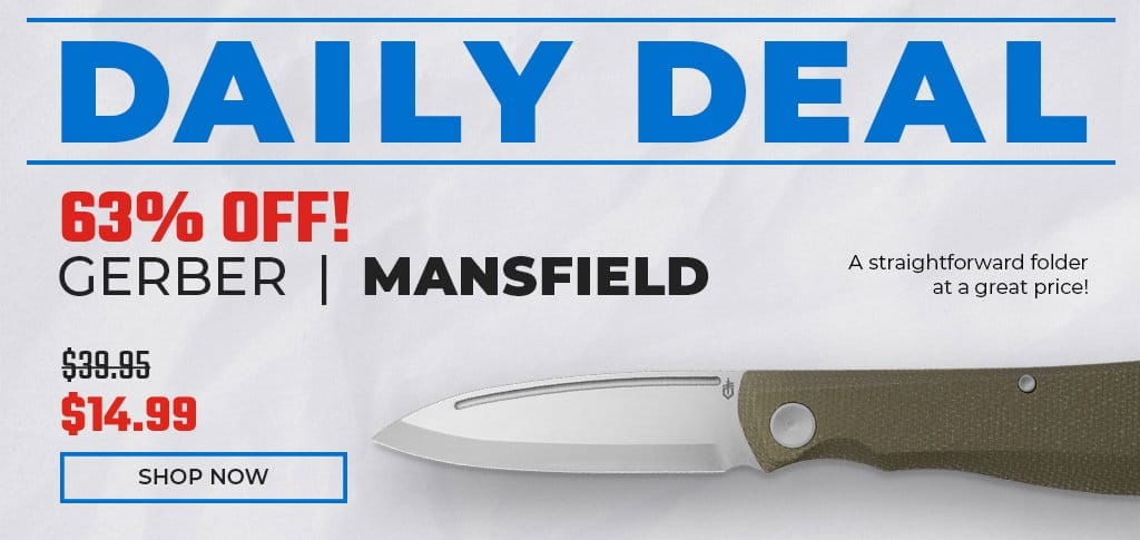 Daily Deal - Gerber Mansfield