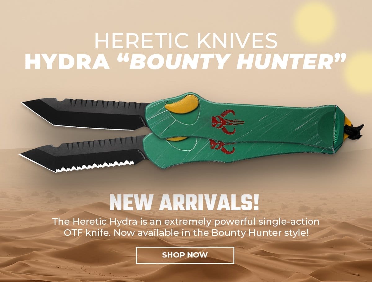 Heretic Knives Hydra Bounty Hunter