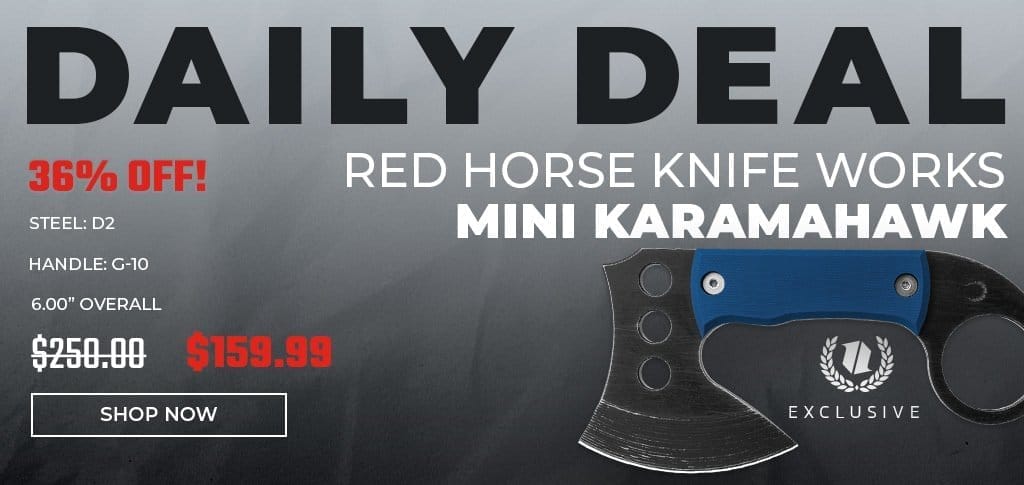 Red Horse Knife Works Mini Karamahawk