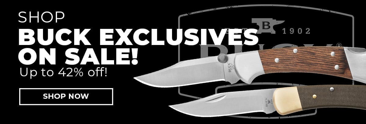 Buck Exclusives on sale!