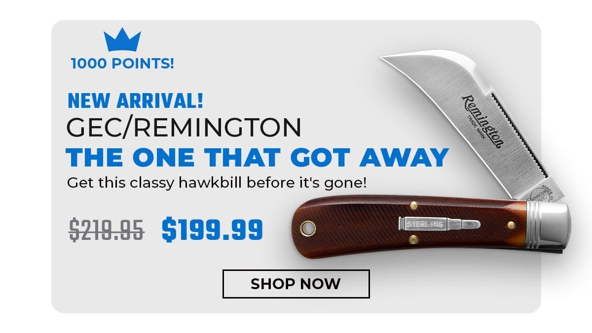 GEC/Remington The One That Got Away