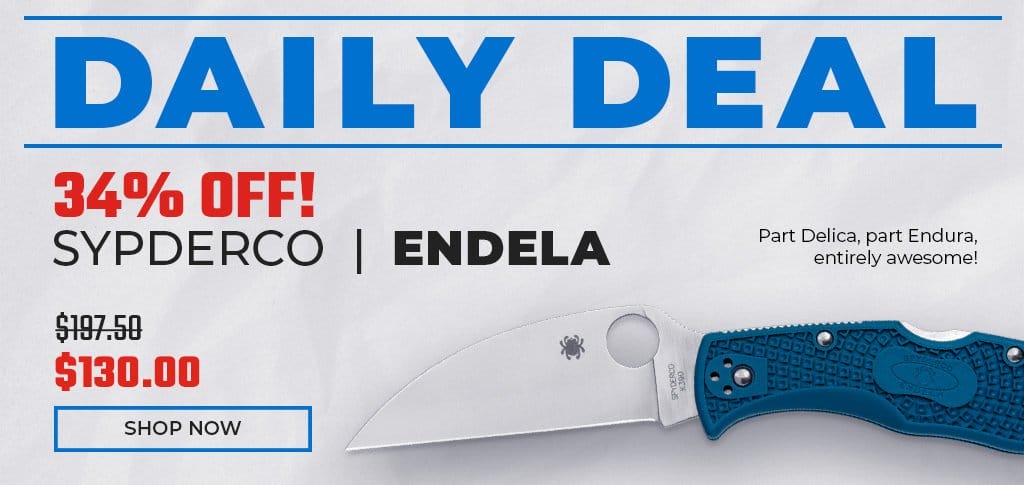 Daily Deal - Spyderco Endela