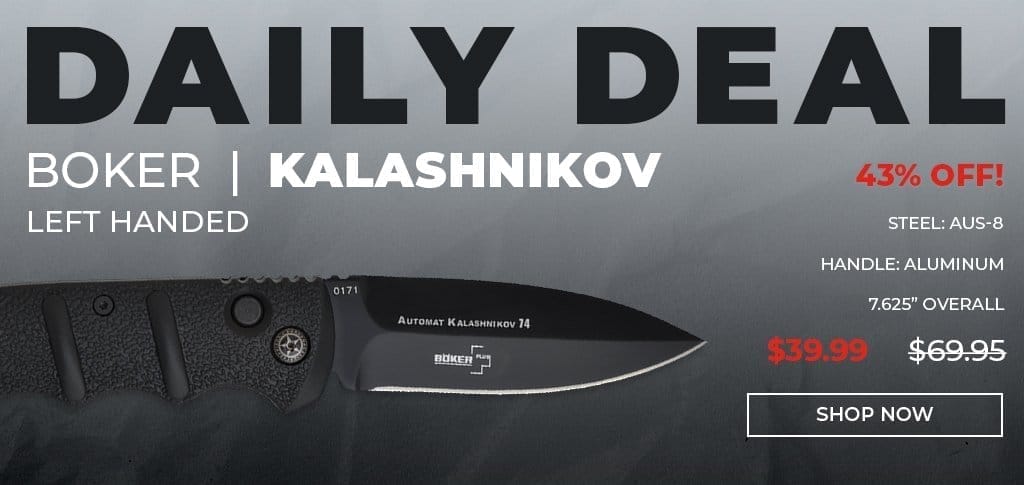 Daily Deal - Boker Kalashnikov Left Handed