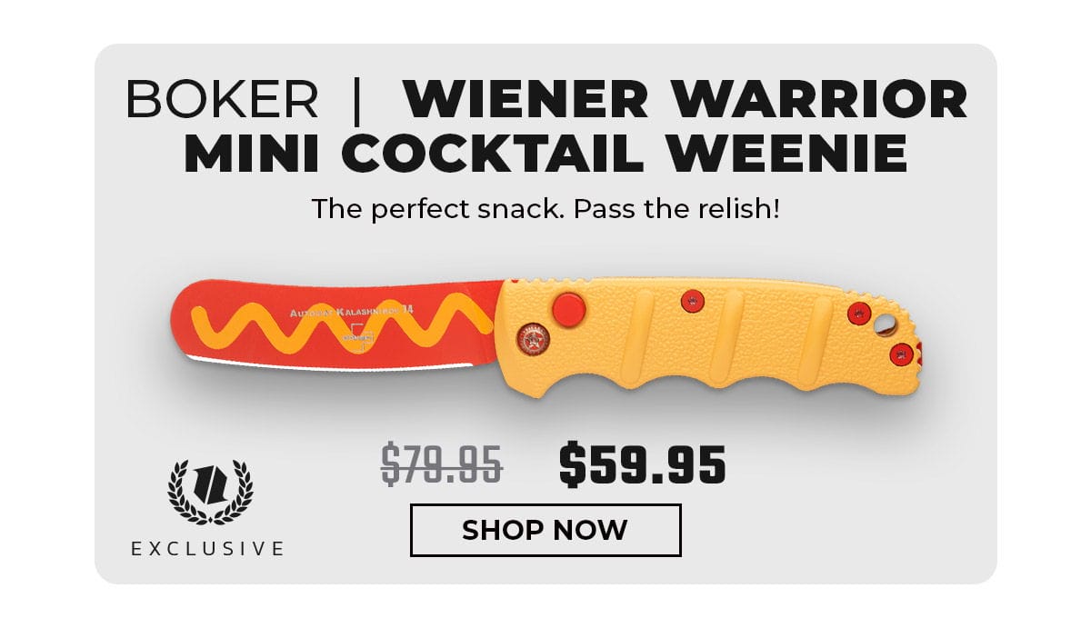 Boker Wiener Warrior Mini Cocktail Weenie