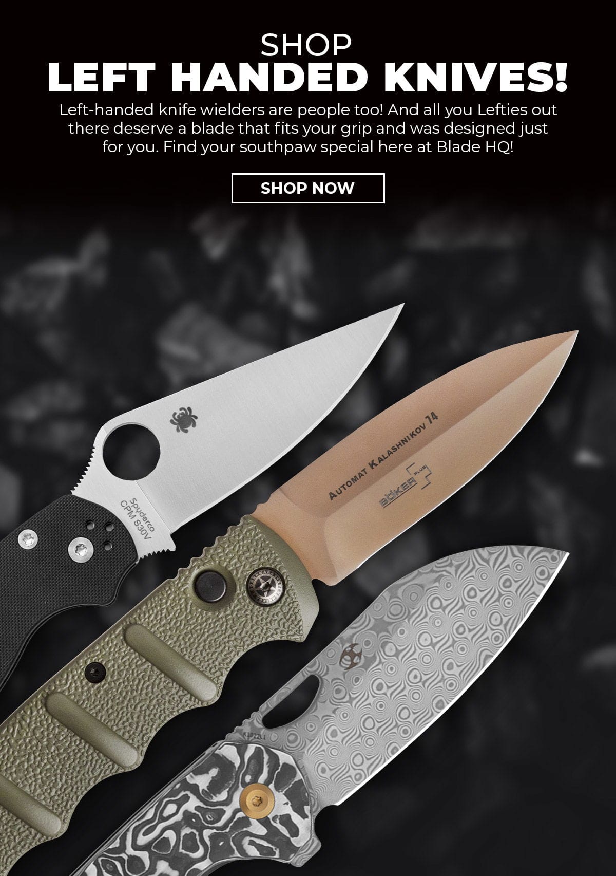 Shop Left Handed Knives